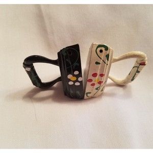 Vintage iron salt and pepper set